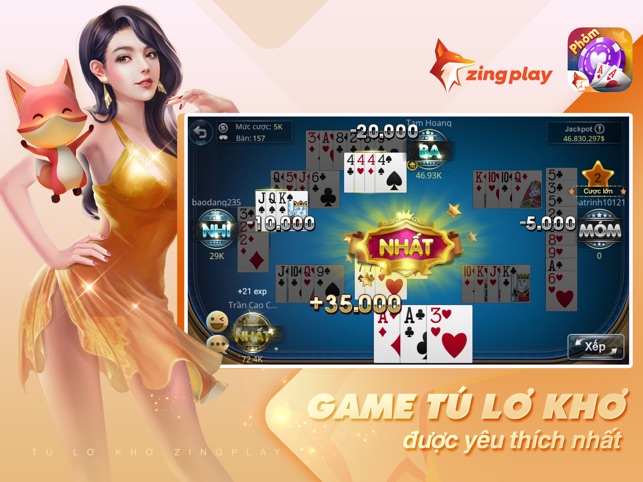 Giới thiệu game đánh bài Zingplay